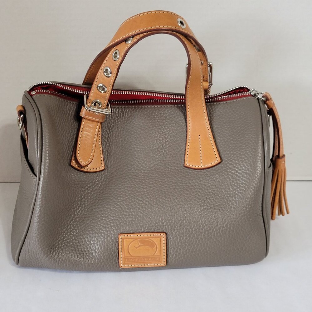 Dooney And Bourke Gray Satchel Handbag